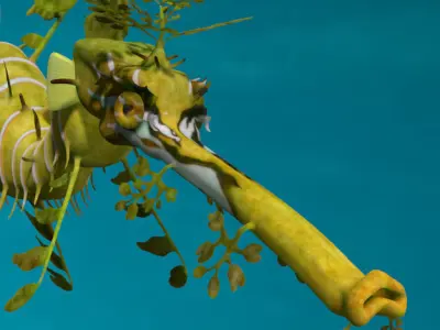 Leafy sea dragon 3D model