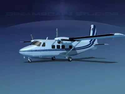Harbin Y-12 II V02 3D model