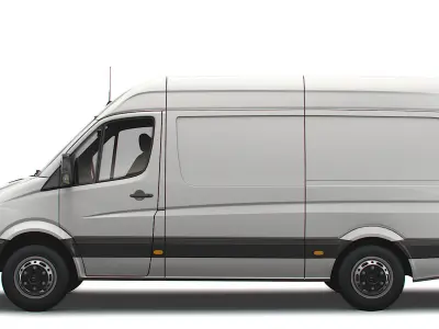 Dodge Sprinter Van L2H2 2009 3D model
