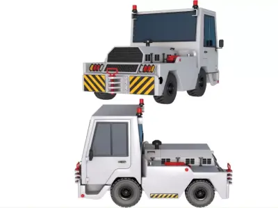 Aircraft Tow Tractor Generic 3D model