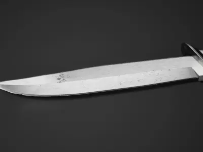 Hunting Knife - Red Dead Redemption 2 Low-poly 3D model