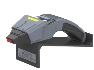  Boomerang Phaser - Star Trek - Commercial - Printable - STL 3D print model