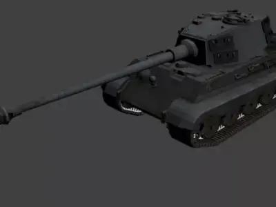 Tiger II Heavy Tank 3D Model 3D model