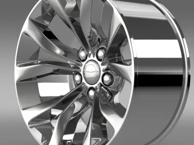 Chrysler 300 Limited 2015 rim 3D model