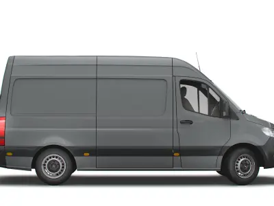 Mercedes Benz Sprinter L2H2 UK-spec 2020 3D model