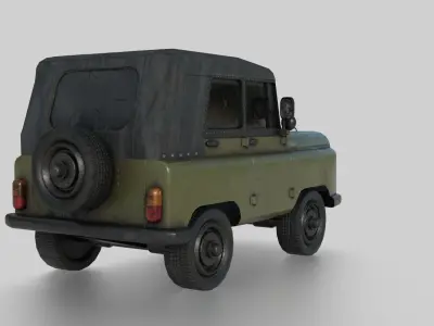 UAZ 469 3D model