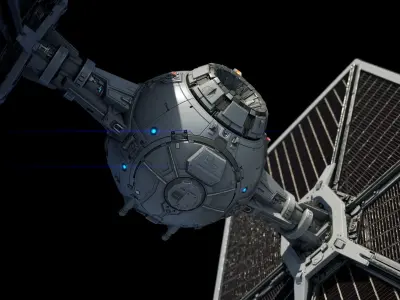 Tie Fighter 3D model