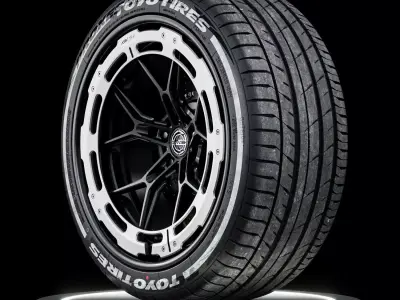 Toyo Proxes Sport AS 285 35 ZR20 3D model