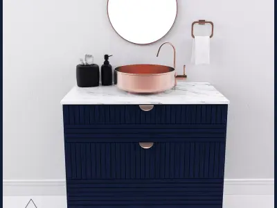 Wash basin Free 3D model