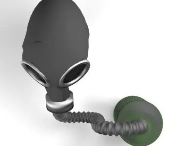 Gasmask Type 3 3D model