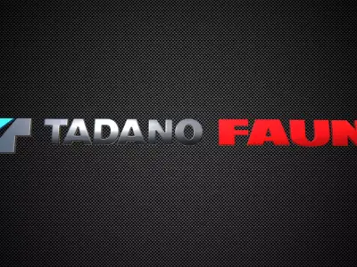 tadano faun logo 3D model