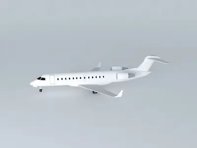 Template - Bombardier Canadair CRJ 200 3D model