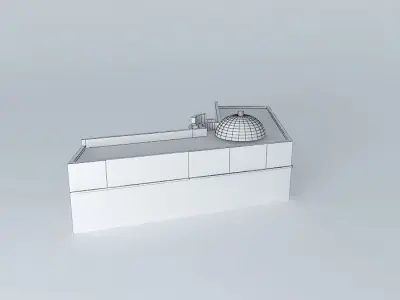 CENTER CITY, Tlachichuca, PUEBLA, MEXICO. Free 3D model