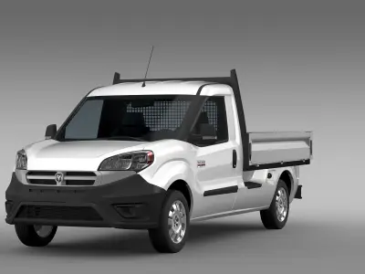 Ram ProMaster City Tipper 2017 3D model