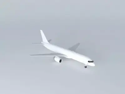 Template Boeing 757 200PF Free 3D model