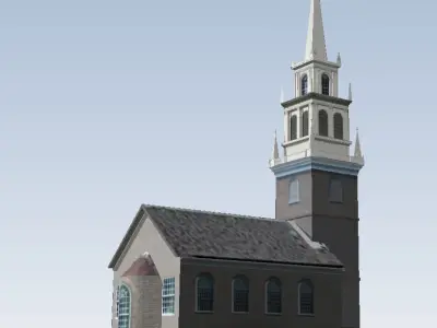 Old North Church Boston 3D model