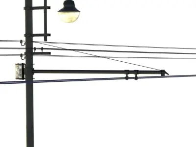 Street light 001 3D model