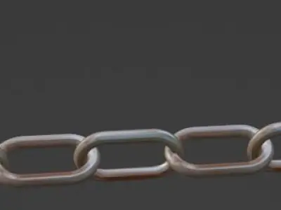 Flail Medieval Weapon 3d Model Low-poly 3D model