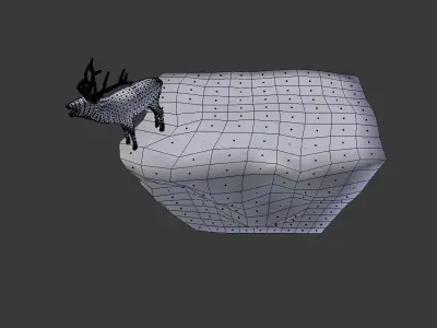 deer 3d 3D model
