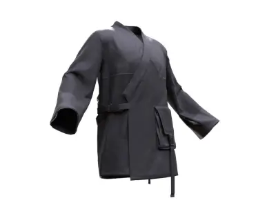 Jacket Low-poly 3D model