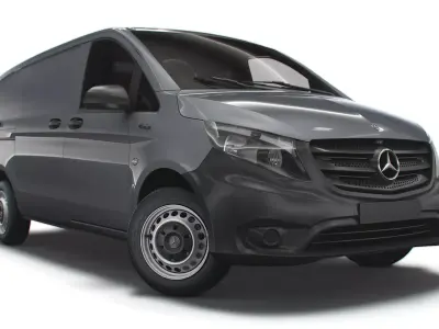 Mercedes Benz E Vito L2 Electric 2020 3D model