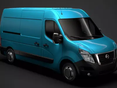 Nissan NV 400 L2H2 Van 2020 3D model