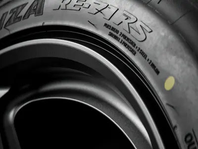 Bridgestone Potenza RE71RS 235 40 R18 3D model