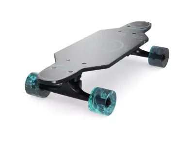 Standard Skateboard 3D model buy