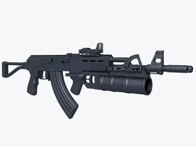 AK103 ak - rifle 3D model