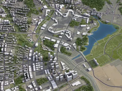 Sejong Low-poly 3D model