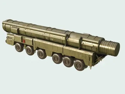 SS-20 Saber RSD 10 Pioneer 3D model
