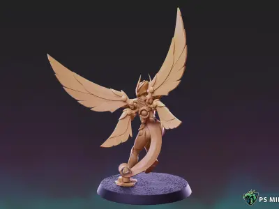 Galaxy Elves - Female Vengeful Wasps Pose 4 3D print model