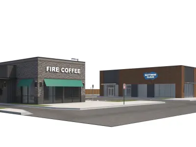 Retail-141 Retail Stores 3D model