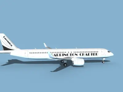 Airbus A220-300 Barrington 3D model