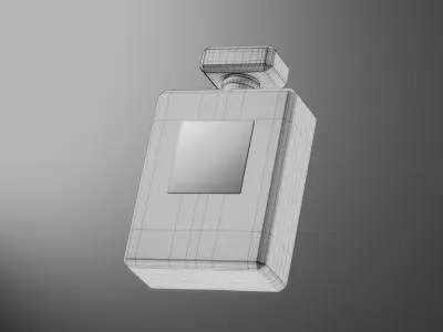 Chanelle No 5 Fragrance Free 3D Model Free 3D model