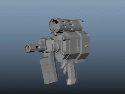 Nail Gun  3D model