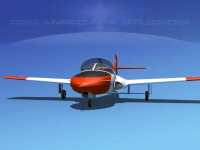 Cessna T-37 Tweetybird V06 Greece 3D model