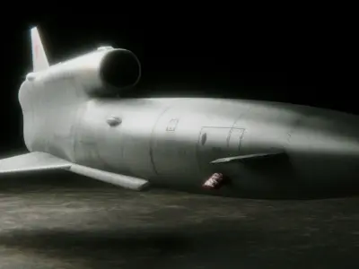 TU-141 Strizh Low-poly 3D model