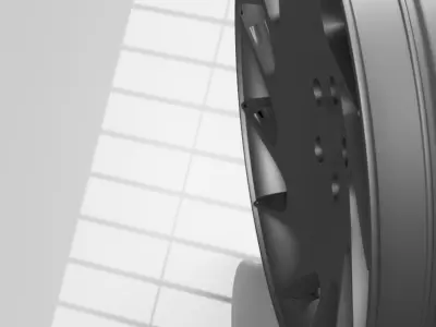 rim Vossen VLE1 rim 3D model