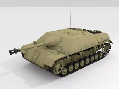 Jagdpanzer IV L48 3D model