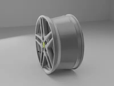 Car rim - F430 Free low-poly 3D model