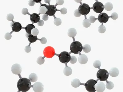 Molecule Structures Collection 3 3D model