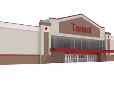 Retail-006 building 3D model