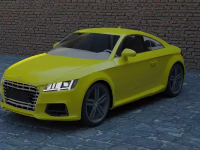 Audi TT Free 3D model