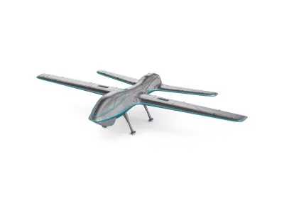 Military UAV 3D model