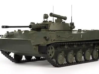 BMD-3 Bakhcha 1990 3D model