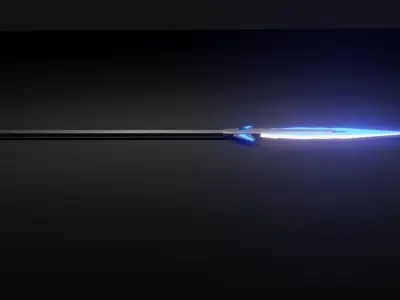 The Spear of Faith Low-poly Free low-poly 3D model