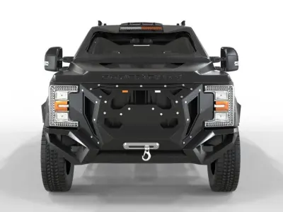 Generic Armored Truck F250 2018 3D model