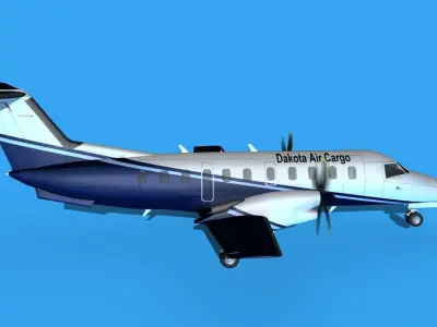 Embraer EMB120 Dakota Air 3D model
