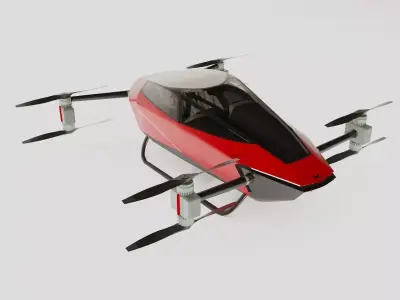 Xpeng Flying Car 3D model